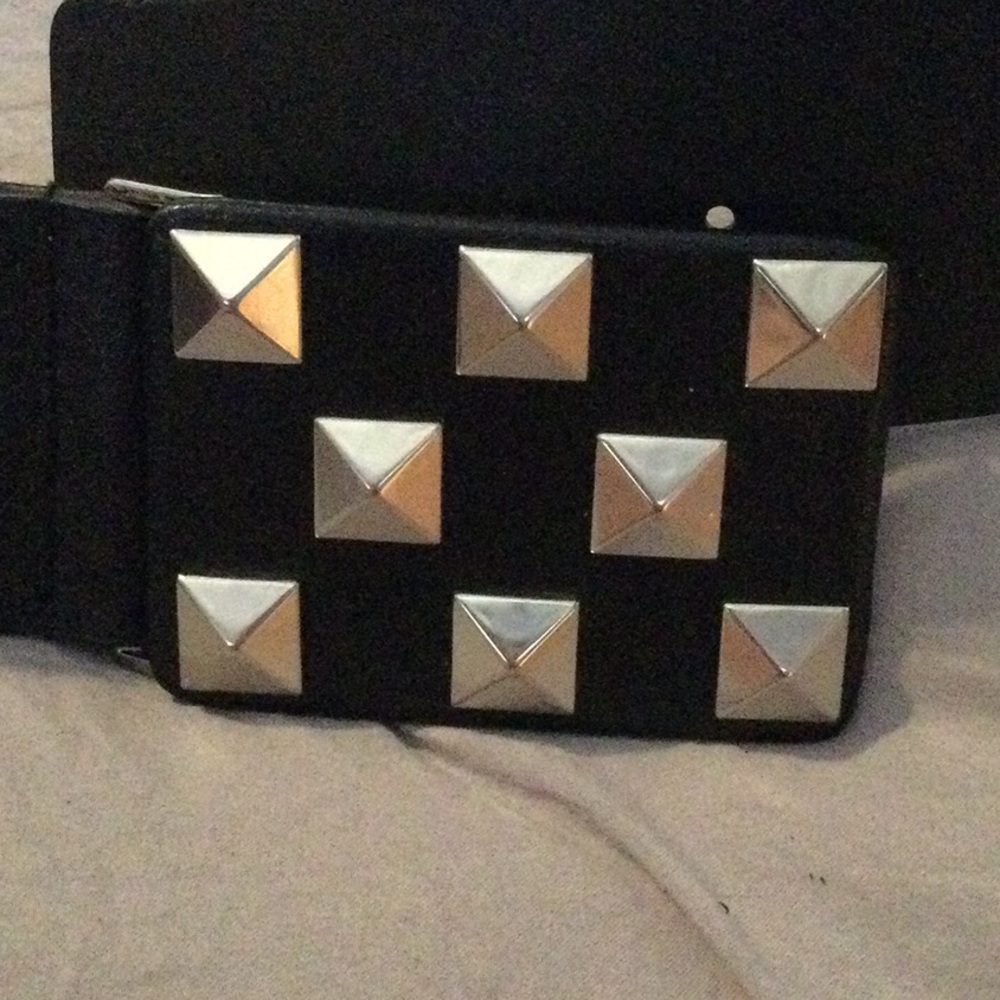 Calvin Klein studded leather belt size M